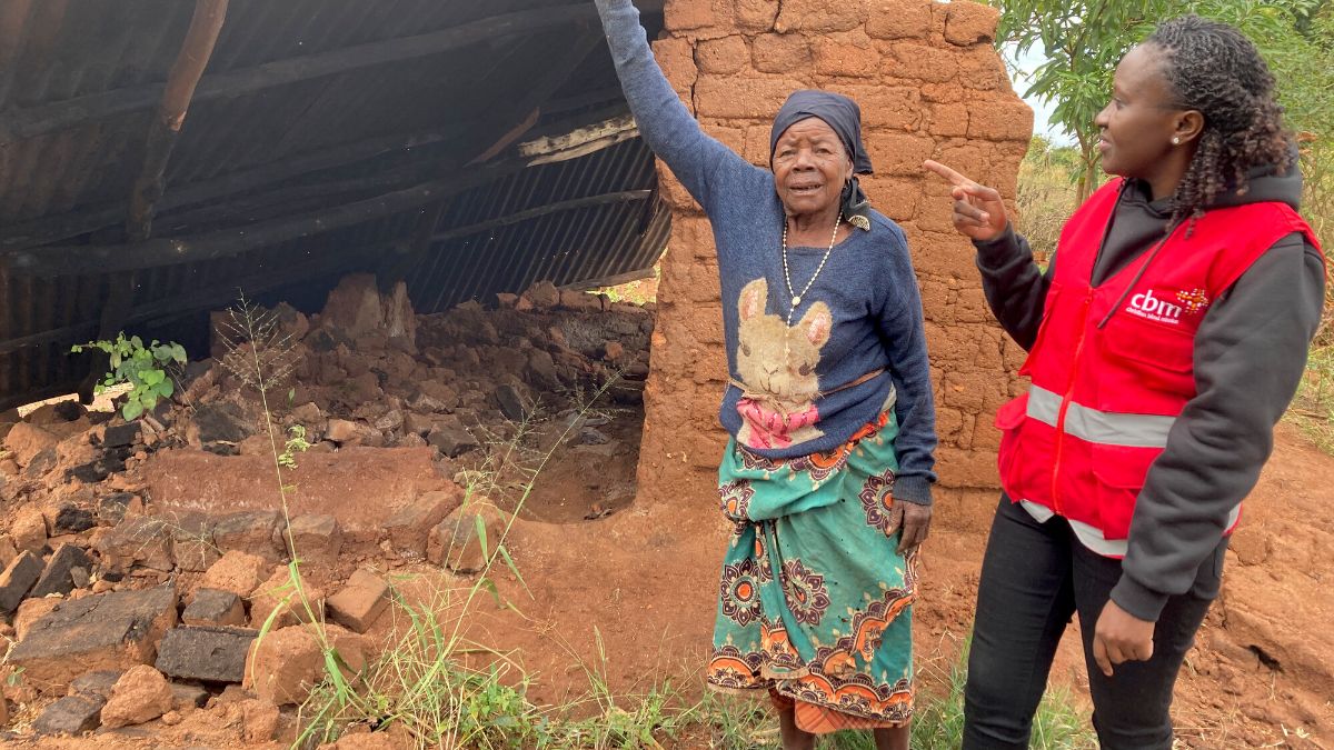 What remains of Lydia’s house after Cyclone Freddy hit her area in Malawi. <br/><br/>