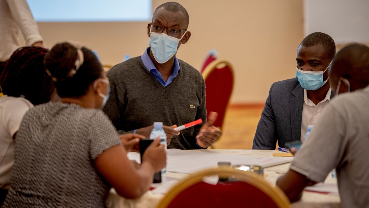 Peek evidence review workshop and field visit in Mbarara, western Uganda. 